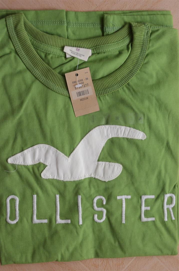 Hình Hollister thun nam không cổ HCO-T17