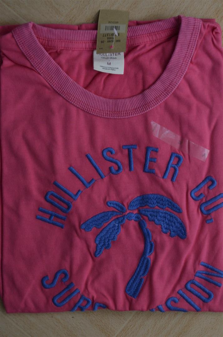 Hình Áo ngắn tay nam Hollister chất cotton HCO-T27