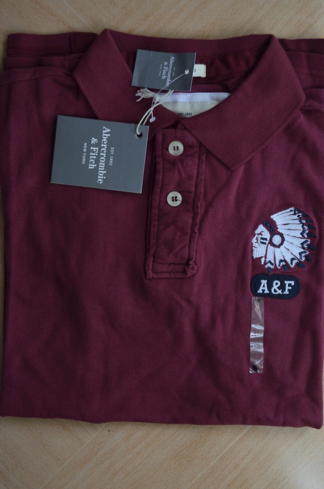 Hình Polo áo thun đỏ cao cấp AF-P03