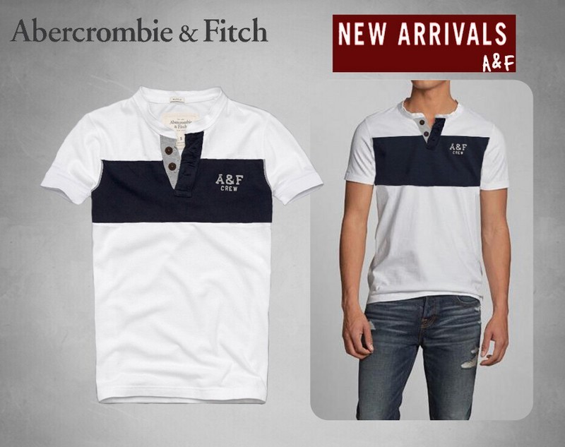 Áo thun nam kẻ sọc ngang Abercrombie lên ngôi xuân hè
