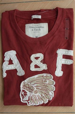 Hình Áo thun nam A&F họa tiết Mohawk AF-T107