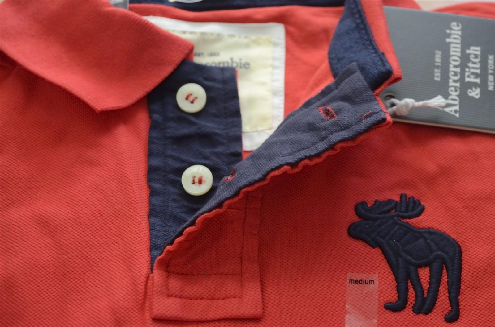 Hình Áo polo nam A&F Meacham Lake Polo AF-P14