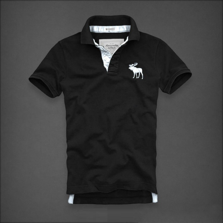 Hình Áo thun nam cổ bẻ A&F Meacham Lake Polo AF-P19