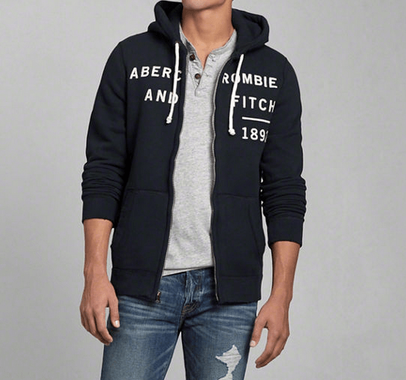 Hình Áo khoác nỉ Hoodie Abercrombie AF-K04