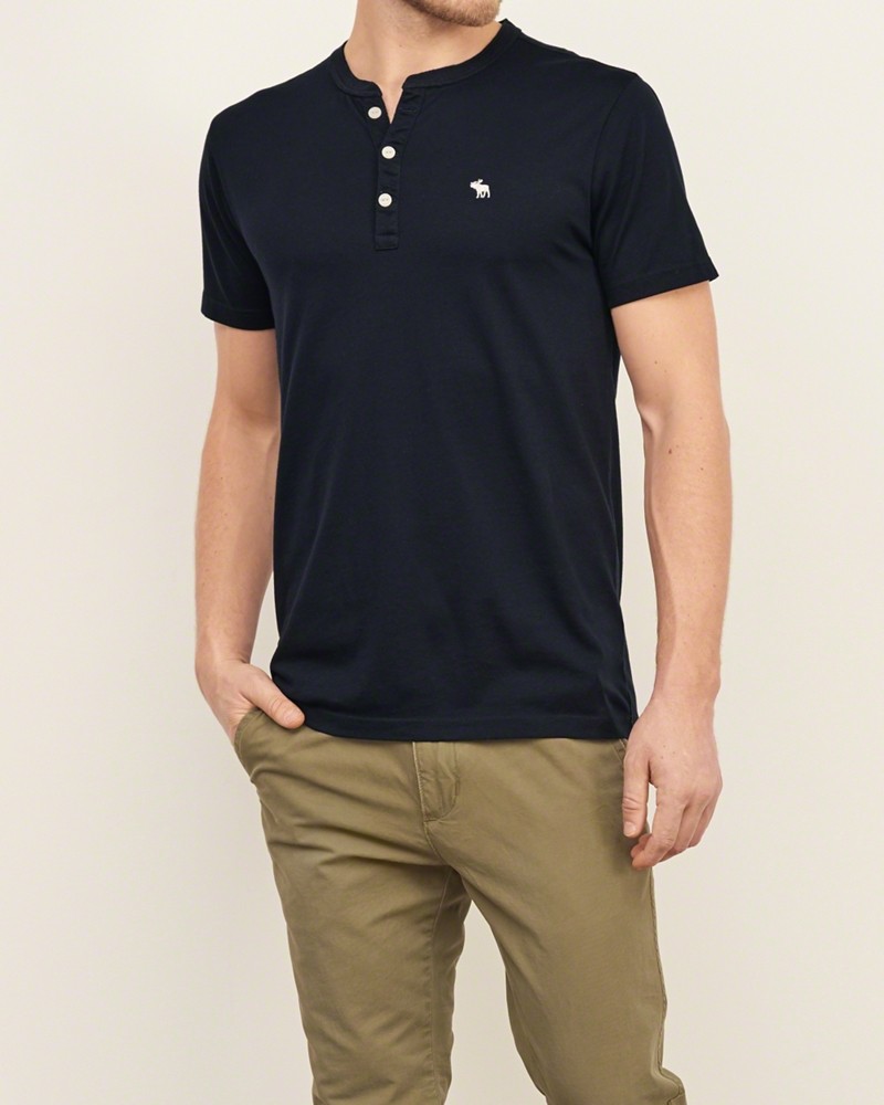 áo cổ trụ Abercrombie