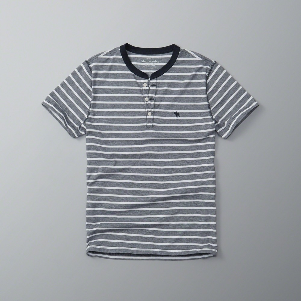 Áo thun cổ đứng Abercrombie