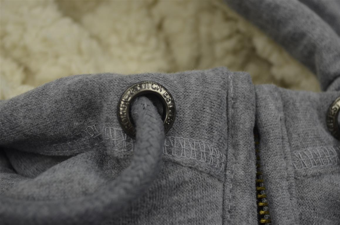 Hình Áo khoác nữ lông cừu Abercrombie Embroidered Logo Graphic Hoodie AF-NK07