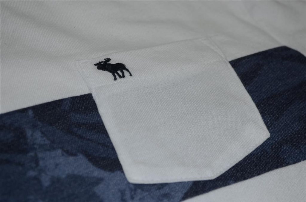 Hình Áo thun Abercrombie cho bé Mesh Stripe Pocket Tee AK-T07