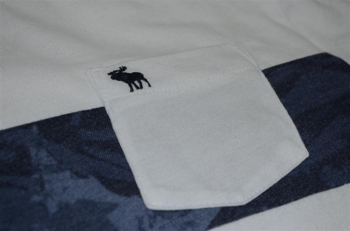 Hình Áo thun Abercrombie cho bé Mesh Stripe Pocket Tee AK-T07