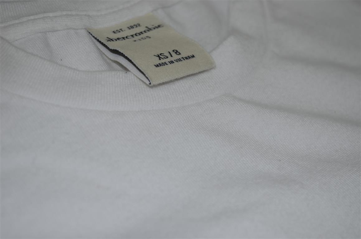 Hình Áo thun Abercrombie cho bé Mesh Stripe Pocket Tee AK-T07