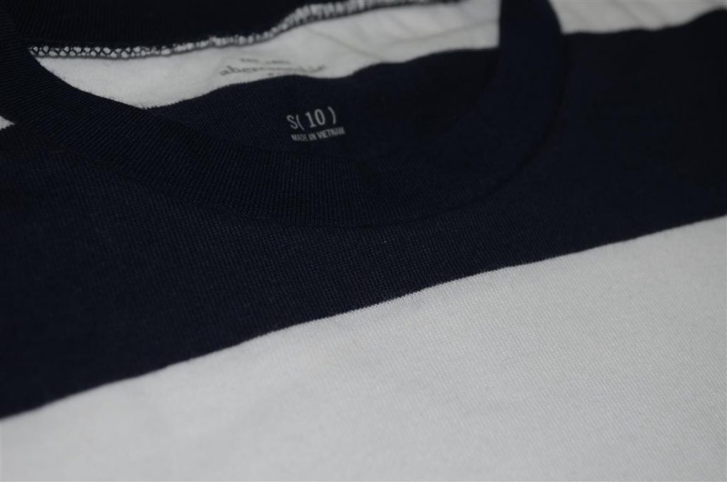 Hình Áo thun sọc Abercrombie cho bé Striped Tee AK-T10