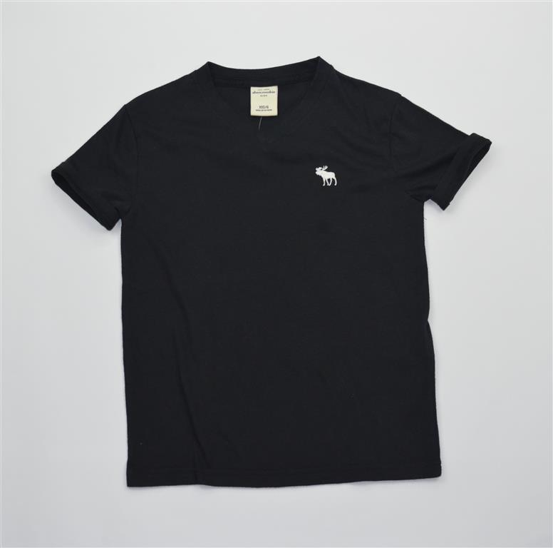 Hình Áo phông cộc tay Abercrombie & Fitch Iconic V Neck Tee AK-T35