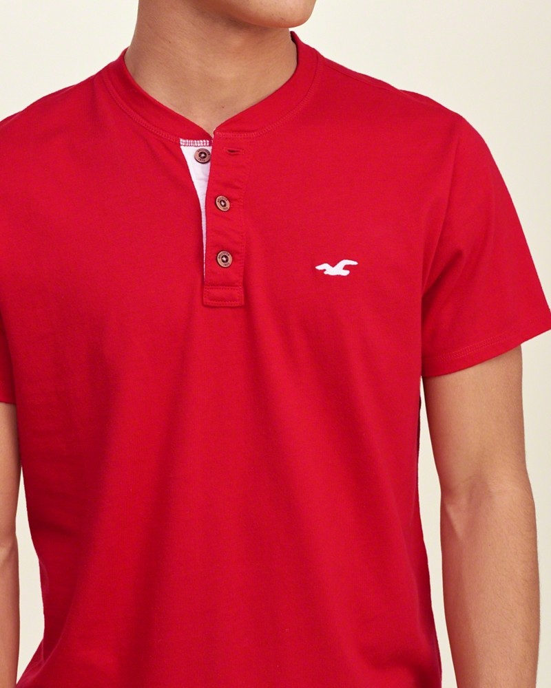 Hình Áo cổ trụ Hollister Must-Have Henley HCO-CT02