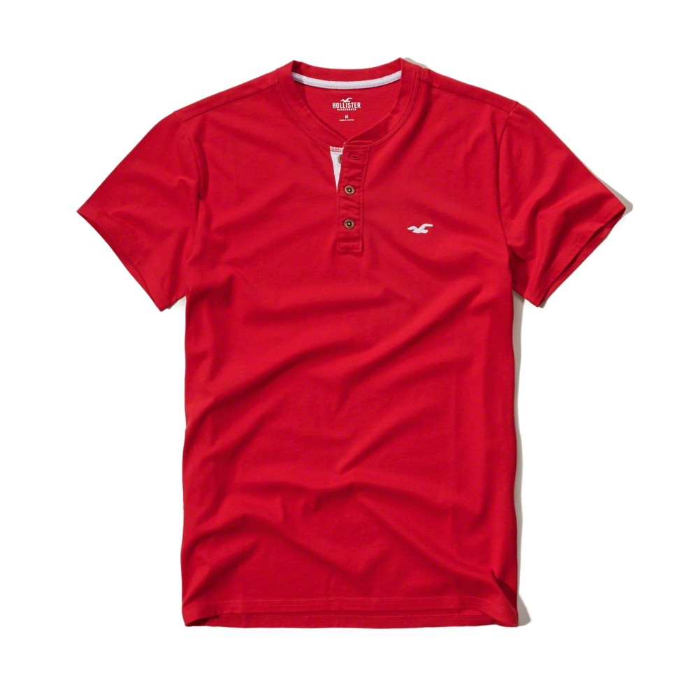 Hình Áo cổ trụ Hollister Must-Have Henley HCO-CT02