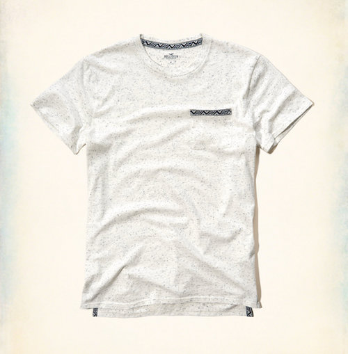 Hình Áo thun nam Hollister Textured Pocket T-shirt HCO-T92