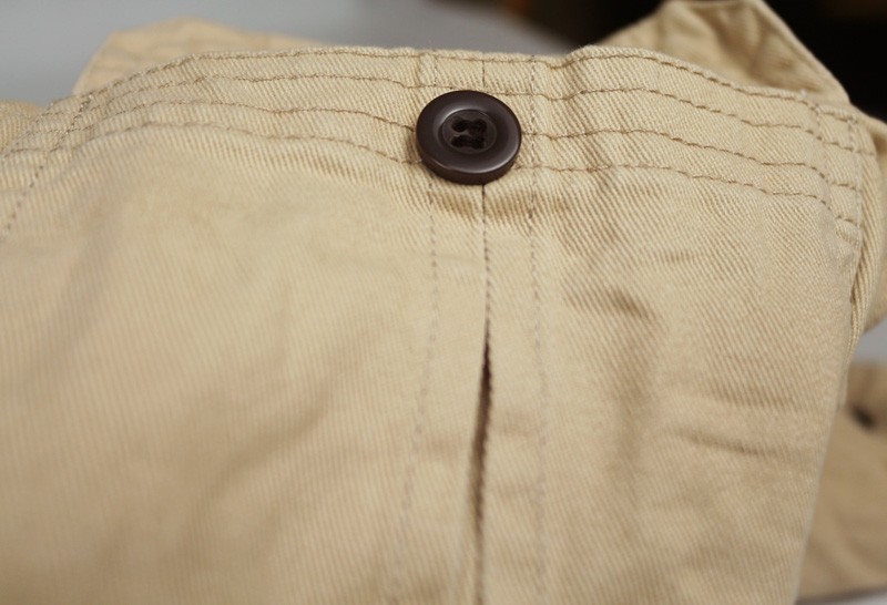 Hình Áo sơmi nam Abercrombie Military Button-Up Shirt AF-SM11