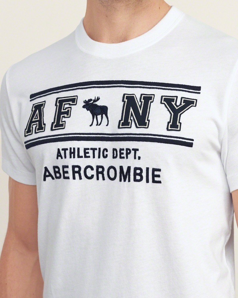 Hình Áo thun nam Abercrombie & Fitch Logo Graphic Tee AF-T128