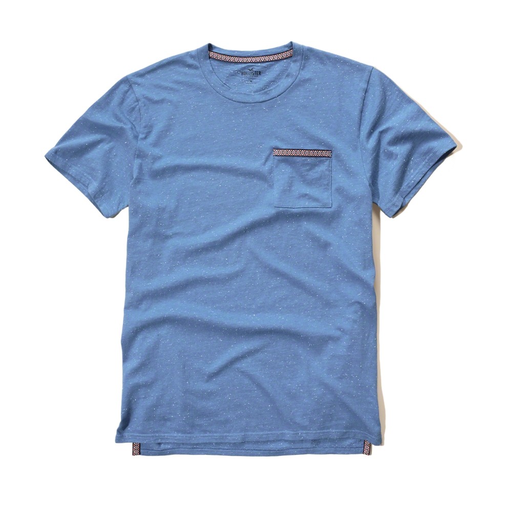 Hình Áo thun cổ tròn Hollister Textured Pocket T-Shirt HCO-T101