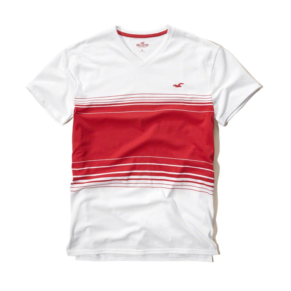 Hình Áo thun nam Hollister Stripe Icon T-Shirt HCO-T105