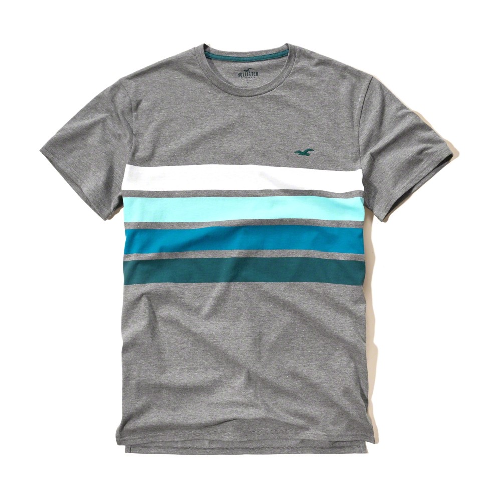 Hình Áo thun nam Hollister Stripe Icon T-Shirt HCO-T97