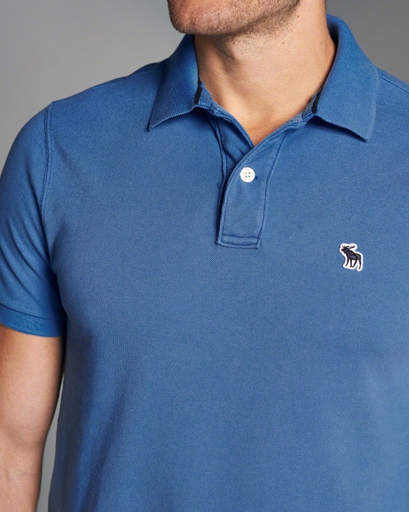 Hình Áo thun nam cổ bẻ Abercrombie Icon Polo AF-P37