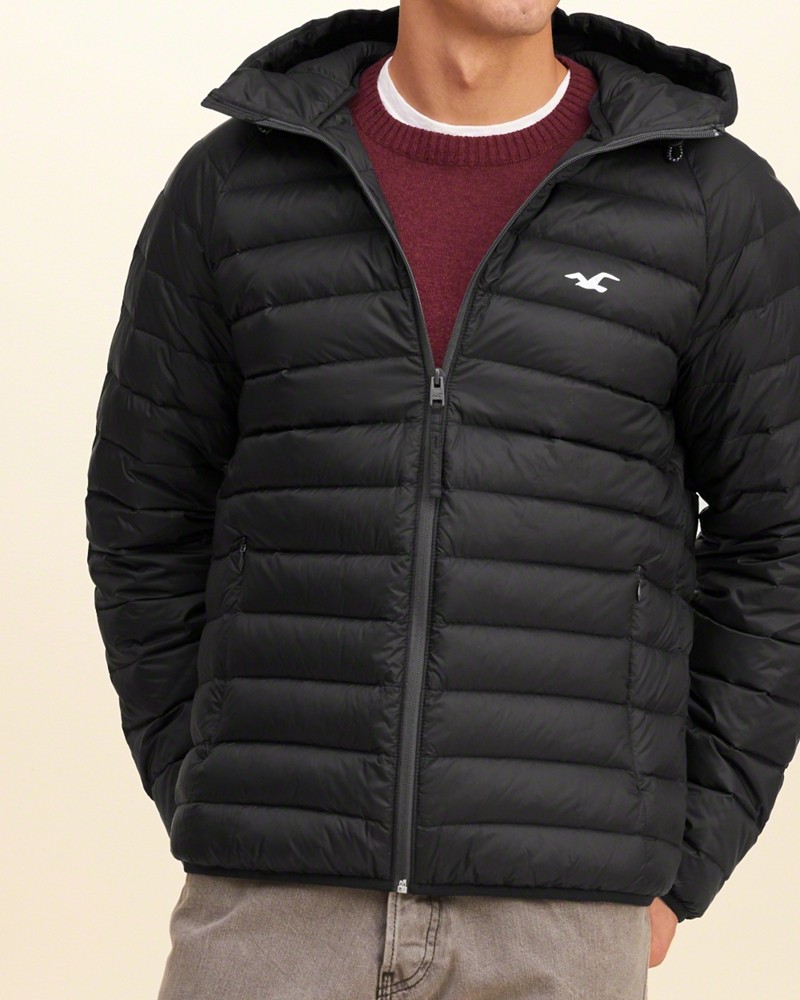 Hình Áo khoác phao Hollister Lightweight Puffer Jacket HCO-K07