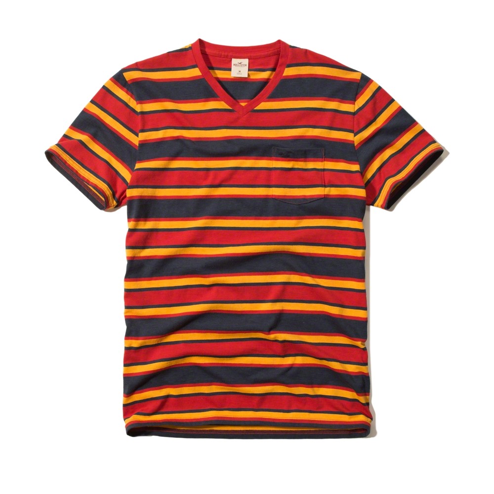 Hình Áo thun nam Hollister Stripe Icon T-Shirt HCO-T108