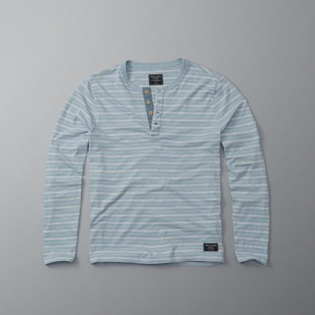 Hình Áo thun nam Abercrombie tay dài AF-HL04 Long-Sleeve Henley