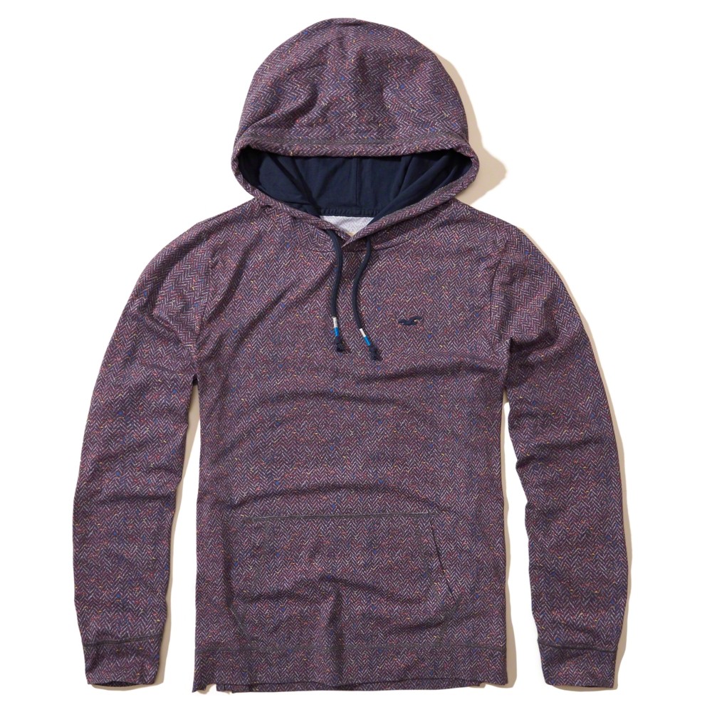 Hình Áo khoác nam Hollister HCO-K11 Patterned Hoodie