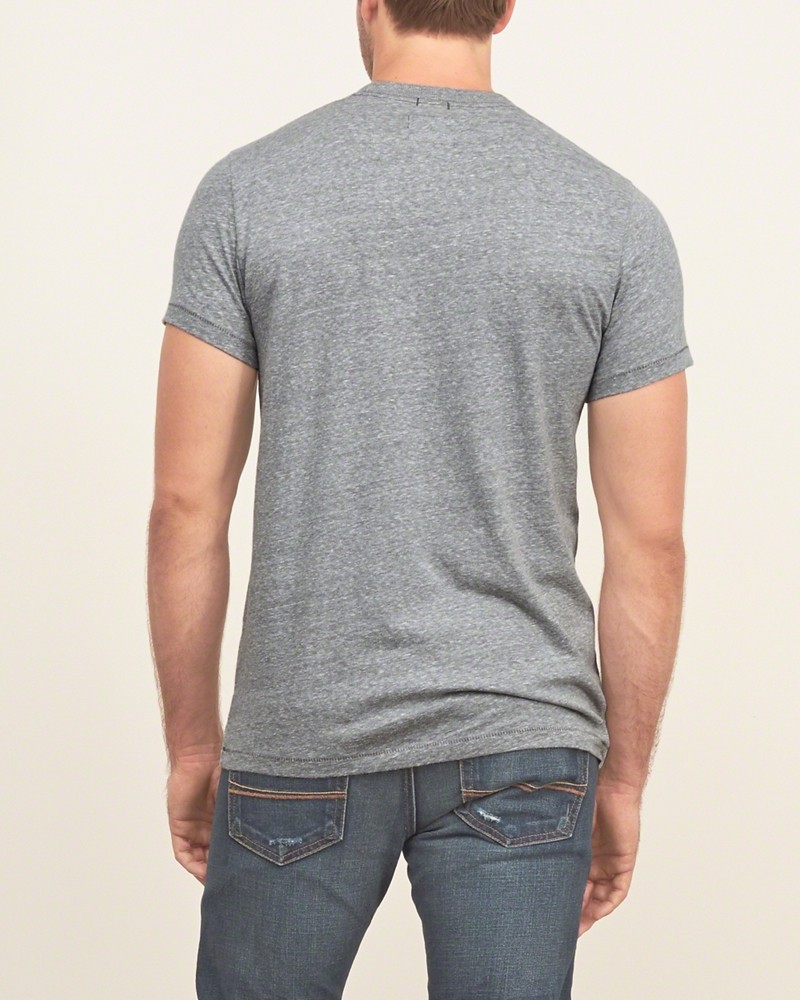 Hình Áo thun nam Abercrombie & Fitch AF-T159 Applique Logo