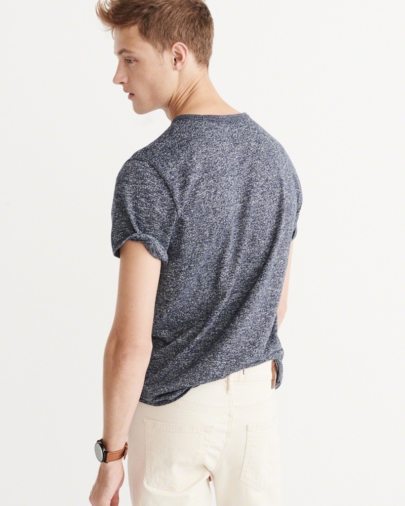 Hình Áo thun nam Abercrombie & Fitch AF-T166 Pocket Crew Tee