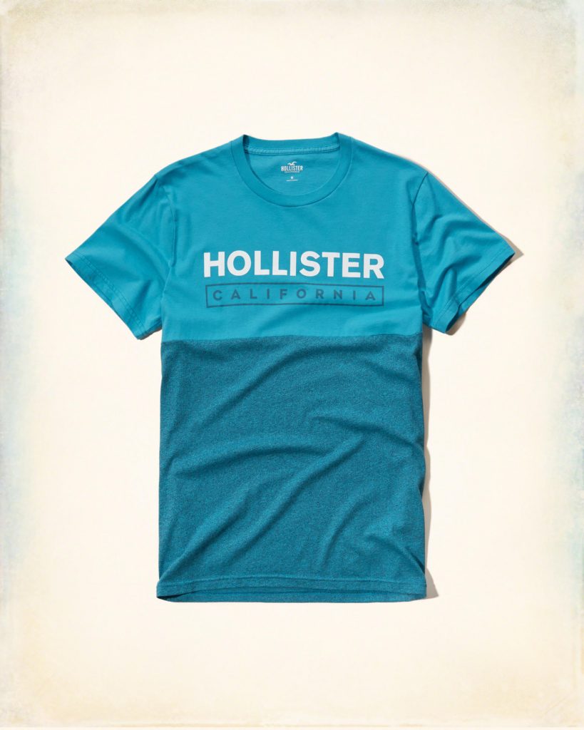Hình Áo thun nam Hollister HCO-T125 Colorblock Crew Tee