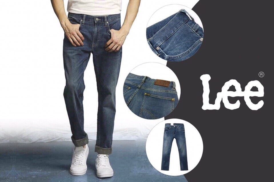 Hình Quần Jean nam Lee Lee-Jean01 form slim fit