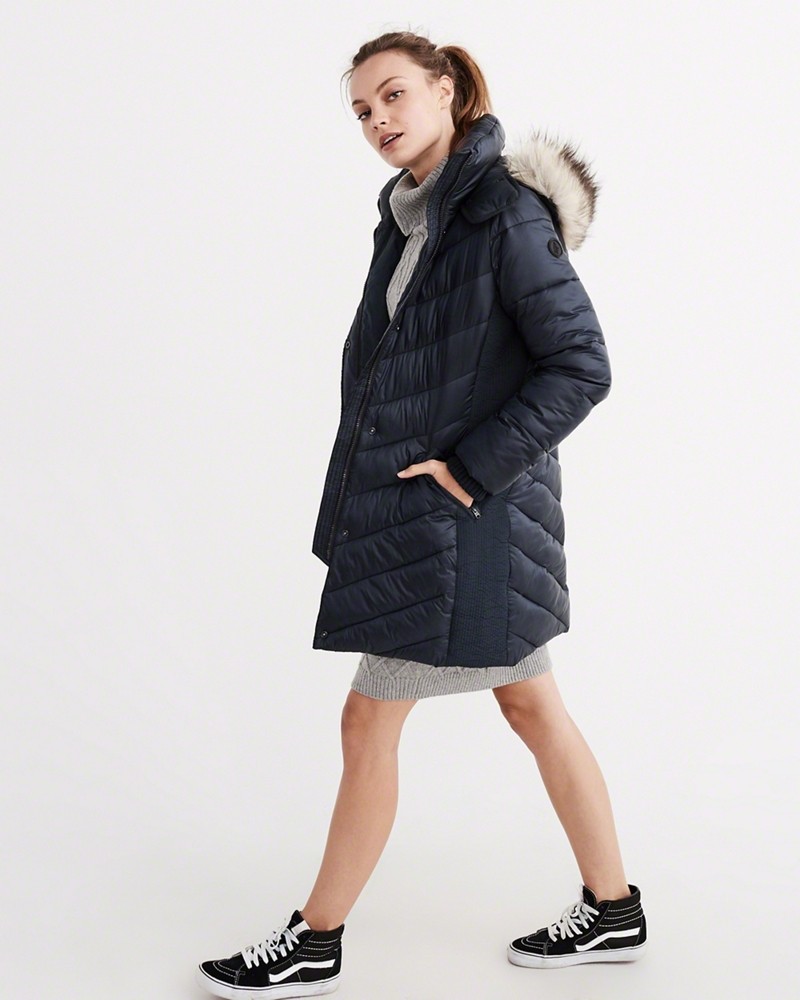 Hình Áo khoác nữ Abercrombie & Fitch AF-NK15