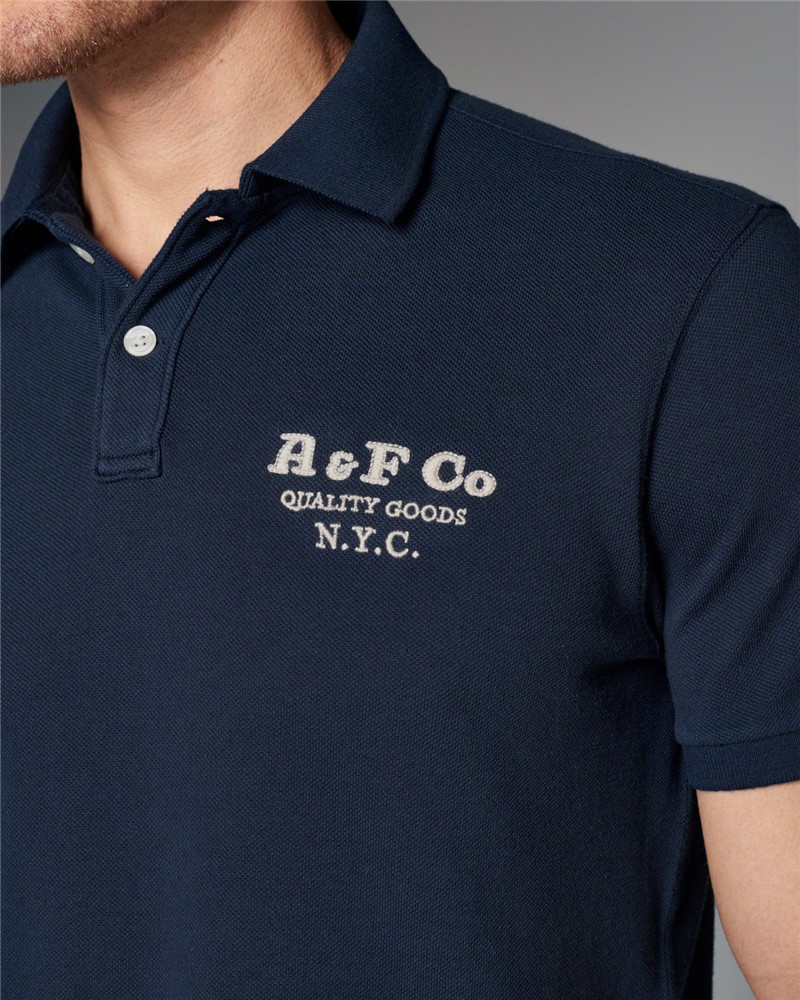 Hình Áo thun polo Abercrombie & Fitch AF-P54 Icon Polo