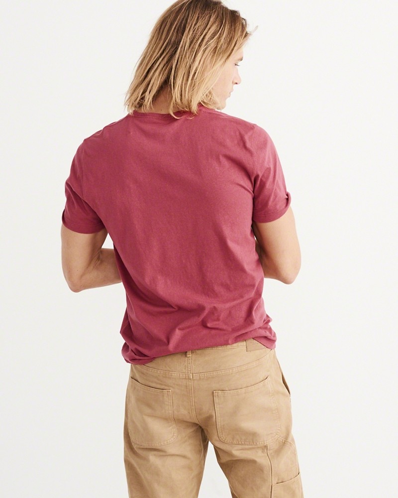 Hình Áo thun nam Abercrombie & Fitch AF-T169 Crew Tee