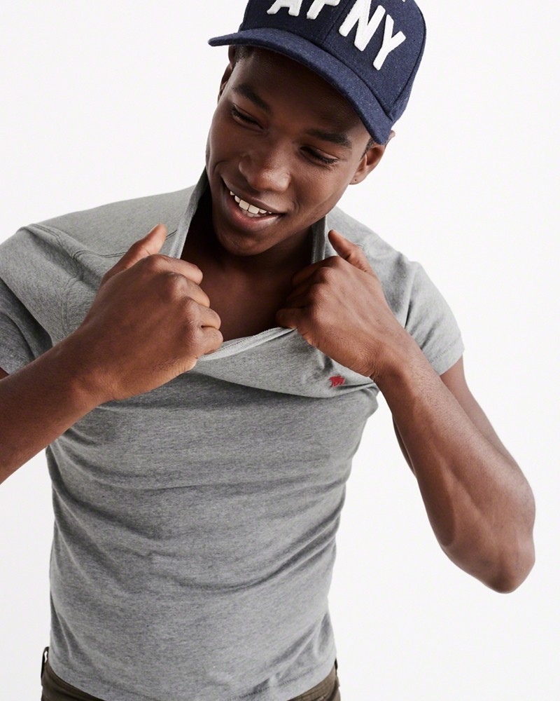 Hình Áo thun nam Abercrombie & Fitch AF-T176 Crew Tee