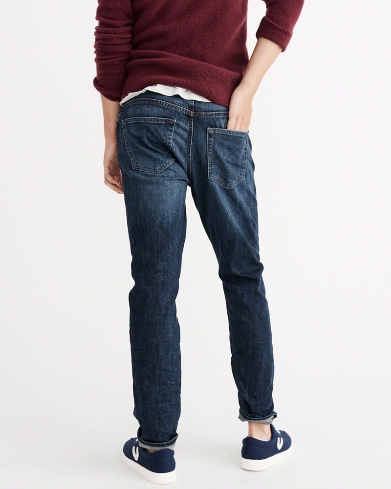 Hình Quần Jean nam Abercrombie & Fitch AF-US-J05 Skinny Jeans