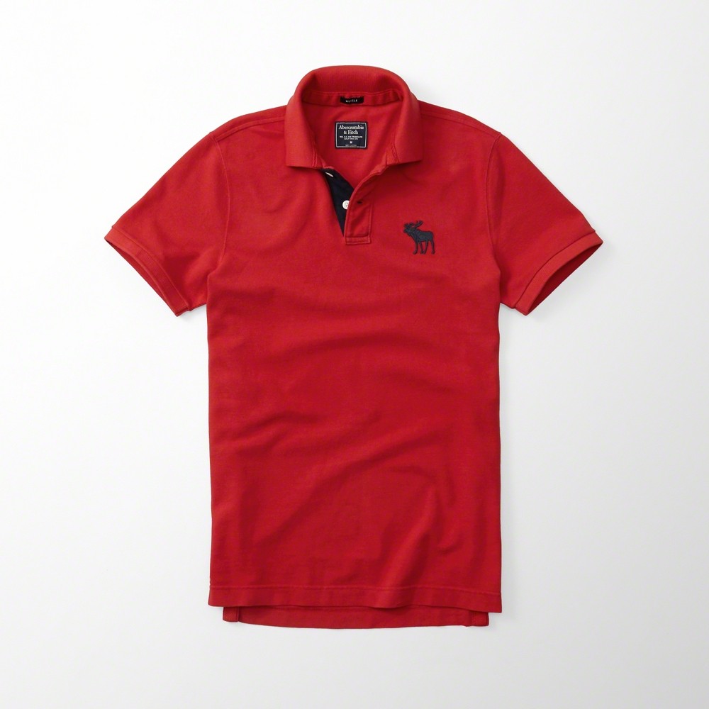 Hình Áo thun polo Abercrombie & Fitch AF-US-P01 Exploded Icon Polo