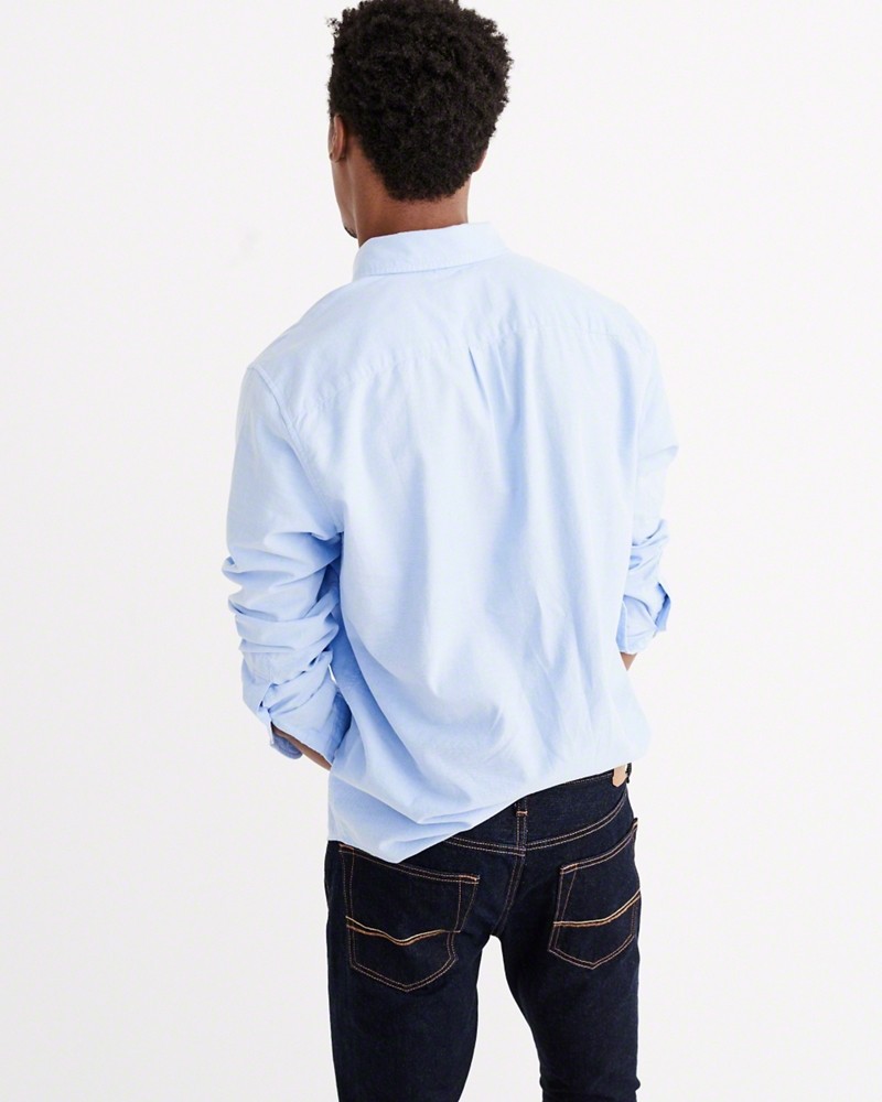 Hình Áo sơmi nam Abercrombie & Fitch AF-US-SM02 Muscle Fit