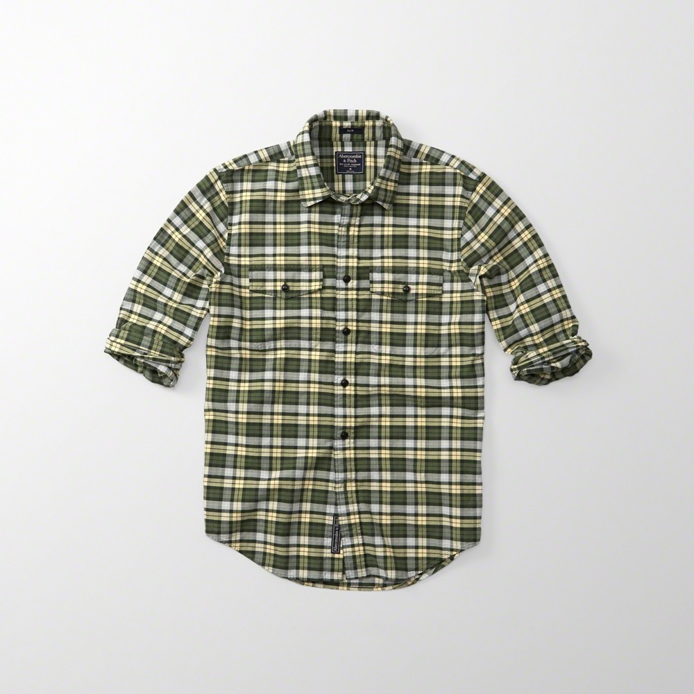 Áo sơmi nam Abercrombie & Fitch