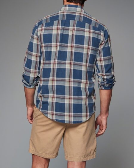 Hình Áo sơmi nam Abercrombie & Fitch AF-US-SM11 Plaid Twill Shirt
