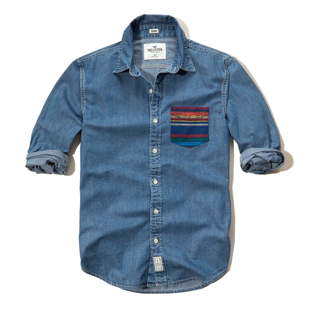 Áo sơmi nam Hollister