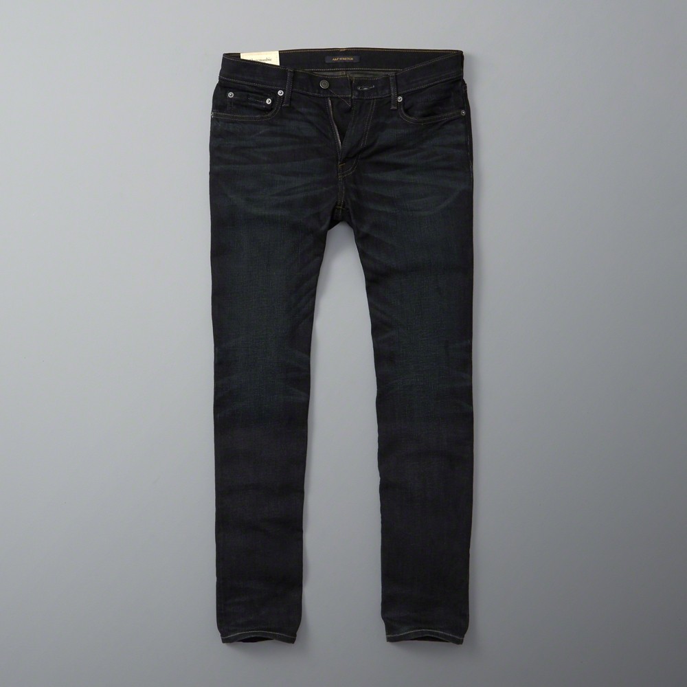 Hình Quần Jean nam Abercrombie & Fitch AF-US-J09 Slim Straight Jeans