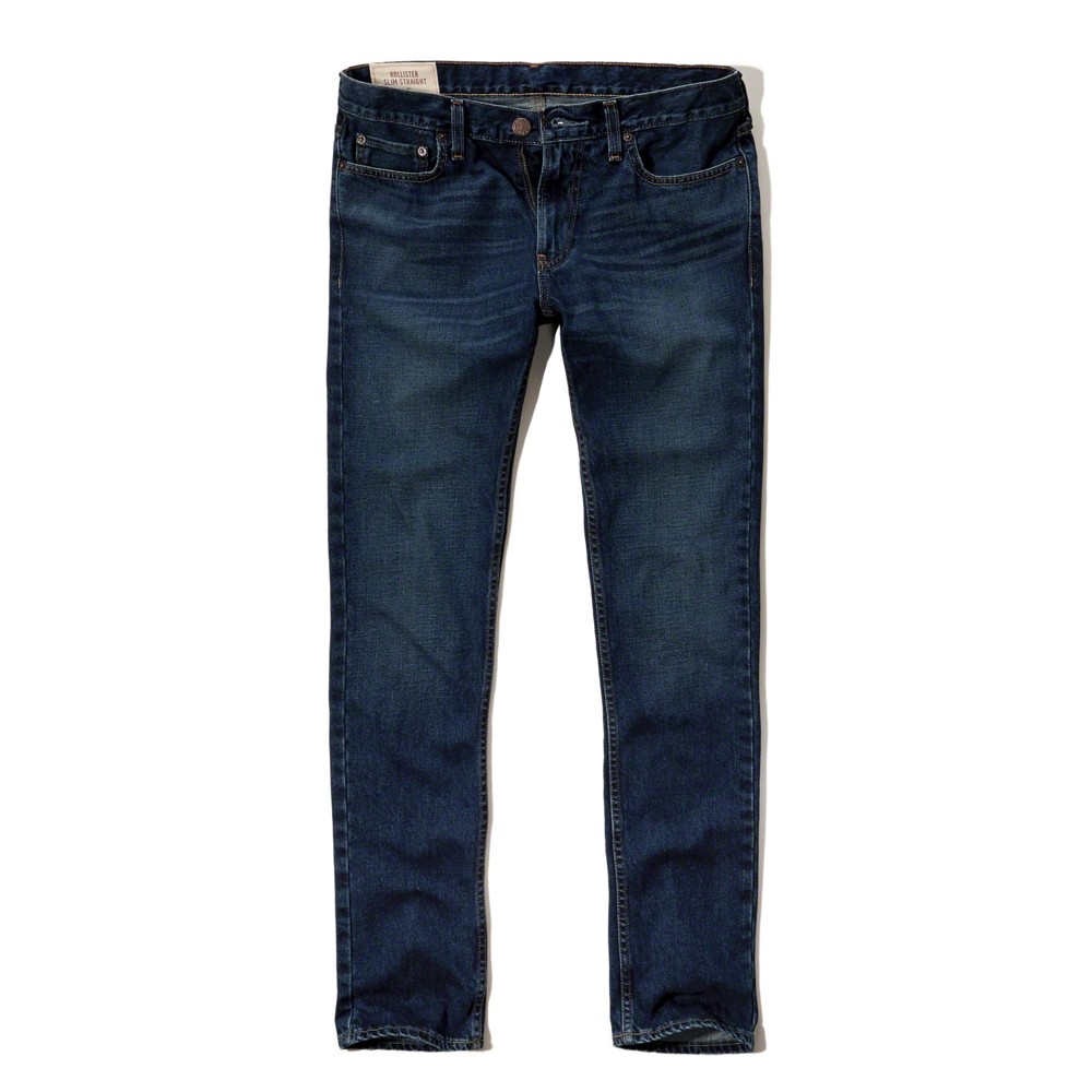 Hình Quần jean nam Hollister HCO-US-J04 Slim Straight Jeans