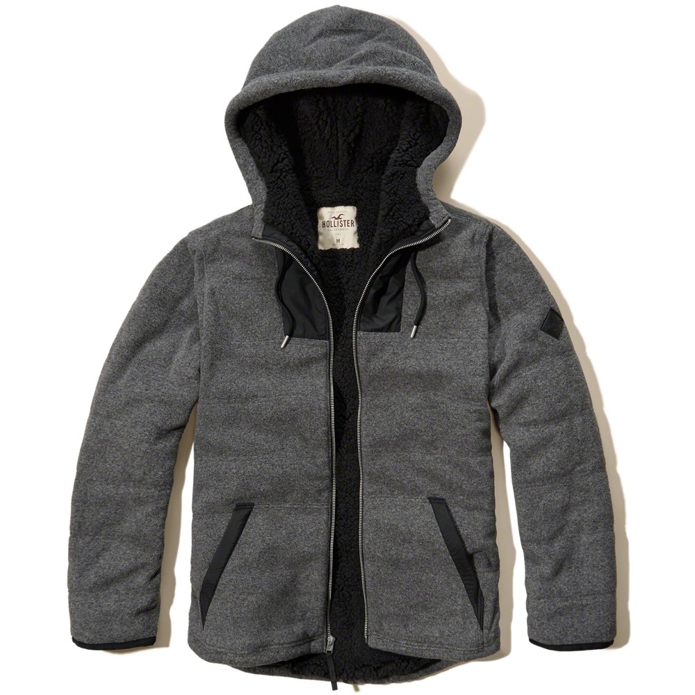 Hình Áo khoác nam Hollister HCO-US-K02 Sherpa Lined