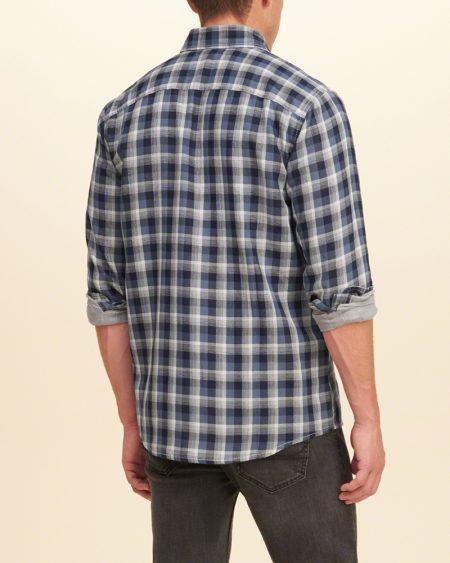 Hình Áo sơmi nam Hollister HCO-US-SM07 Duofold Plaid