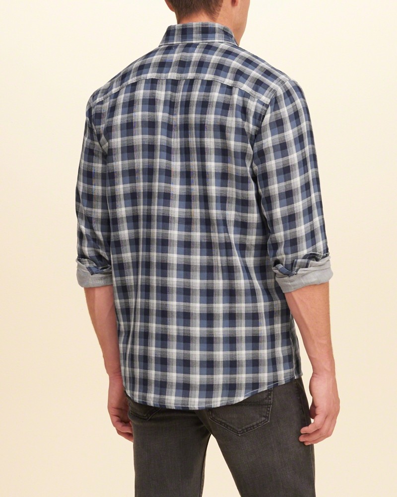 Hình Áo sơmi nam Hollister HCO-US-SM07 Duofold Plaid