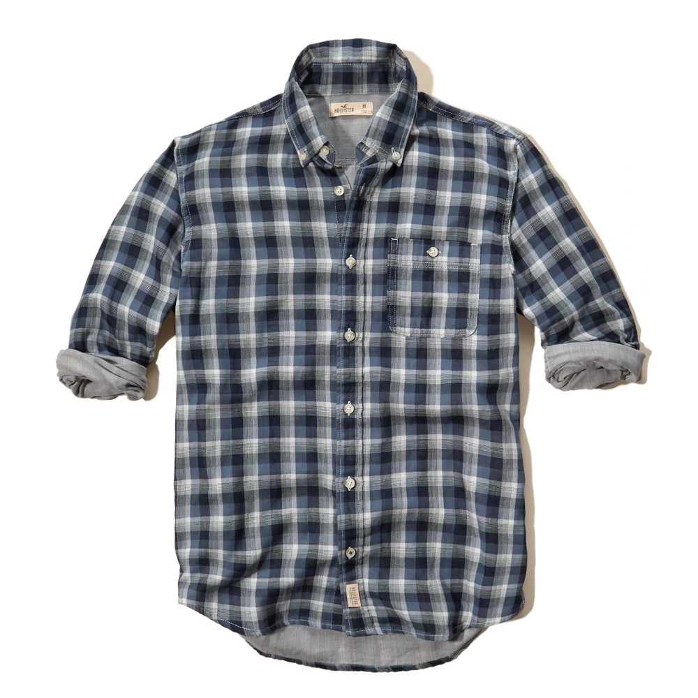 Hình Áo sơmi nam Hollister HCO-US-SM07 Duofold Plaid