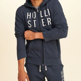 Hình Áo khoác nam Hollister HCO-US-K04 Plaid Logo Graphic